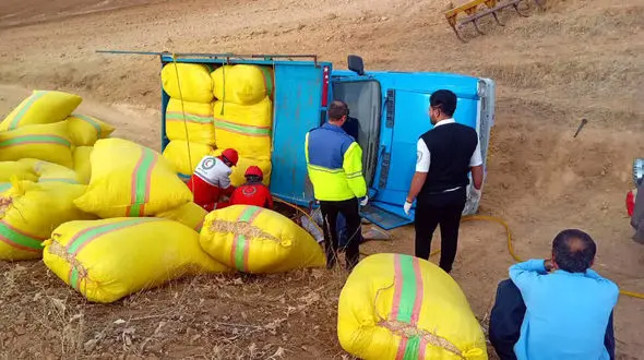 مرگ تلخ یک مرد در صحنه ای با رنگ های شاد ! 