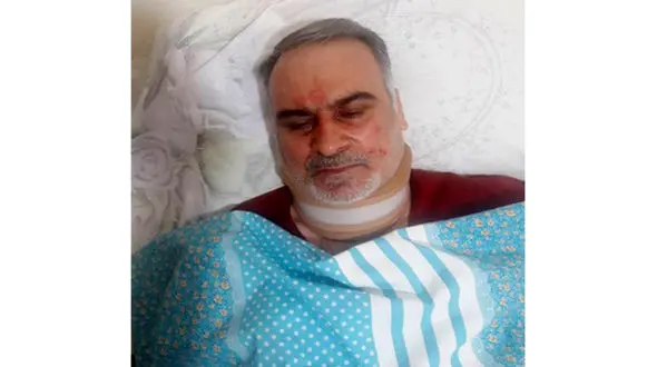 مرد جانباز زشت ترین صحنه را از دختر و پسر دید  / او در تهران با چاقو زخمی شد + عکس