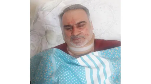 مرد جانباز زشت ترین صحنه را از دختر و پسر دید  / او در تهران با چاقو زخمی شد + عکس