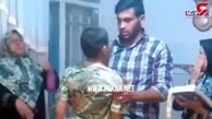 اشک‌های تأثربرانگیز برادر کوچک شهید مدافع حرم پیش از اعزام به سوریه +فیلم 