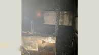 آتش سوزی سونای یک خانه لاکچری در مرزداران+ عکس
