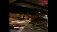 اولین فیلم از حادثه تکان دهنده شب گذشته در بلوار ارتش تهران + عکس 