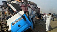 تصادف اتوبوس عزاداران حسینی در پاکستان 20 قربانی گرفت+عکس