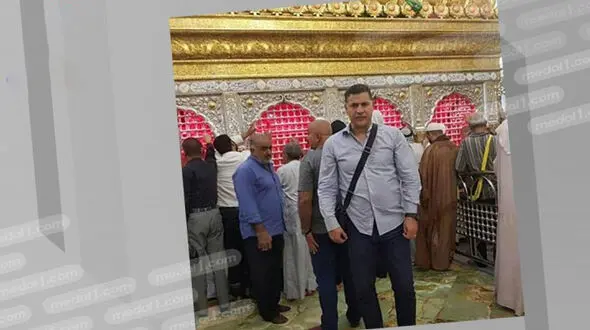 علی دایی در عراق دیده شد + عکس 