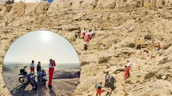 ۲۶  عملیات نفسگیر برای پدر  و پسر گمشده در کوه و کویر + عکس و جزییات