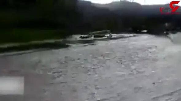 سیلاب در مشهد + فیلم 