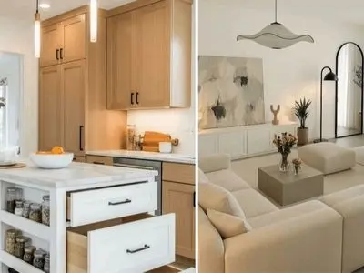 چیدمان کاربردی خانه های کوچک 60 متری مخصوص نوروز 1405