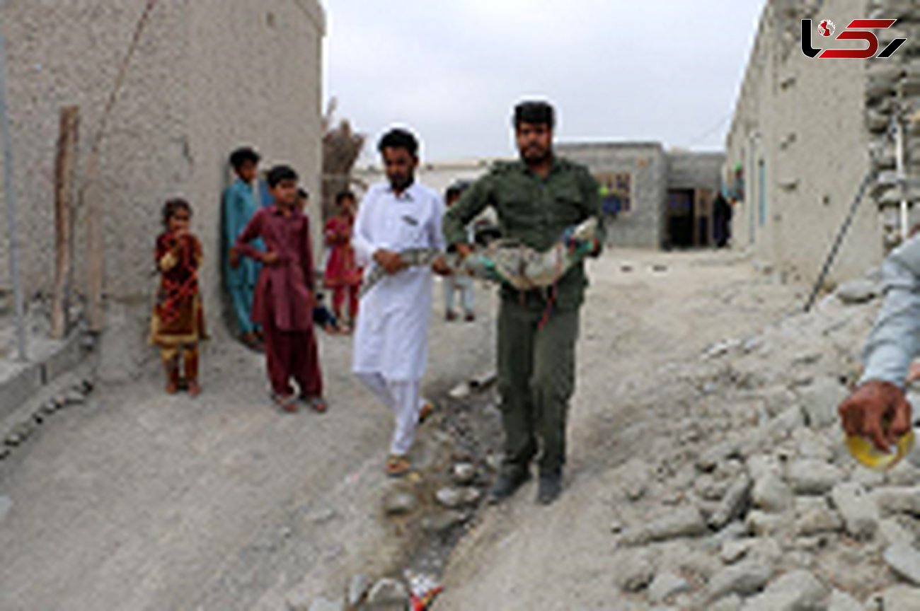 ورود تمساح به روستای "پیری دن" بلوچستان
