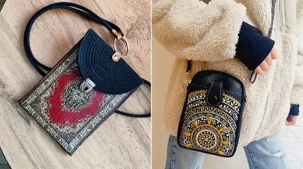 معرفی 15 مدل کیف جاموبایلی سنتی؛ ترکیبی از زیبایی و هنر دست‌ ساز