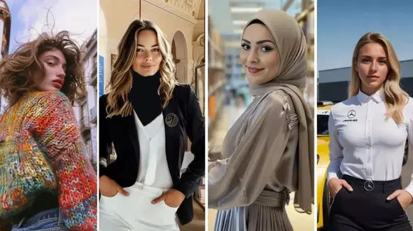 (تصاویر) با ۱۰ فینالیست اولین مسابقه زیبایی «دوشیزه هوش مصنوعی» آشنا شوید