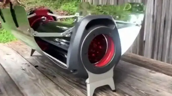 تولید گرما از این کوره به صرفه است + فیلم