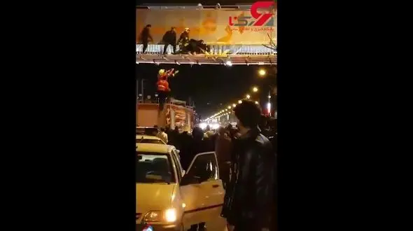 لحظه خودکشی دختر جوان  در  سبزوار + فیلم تکاندهنده