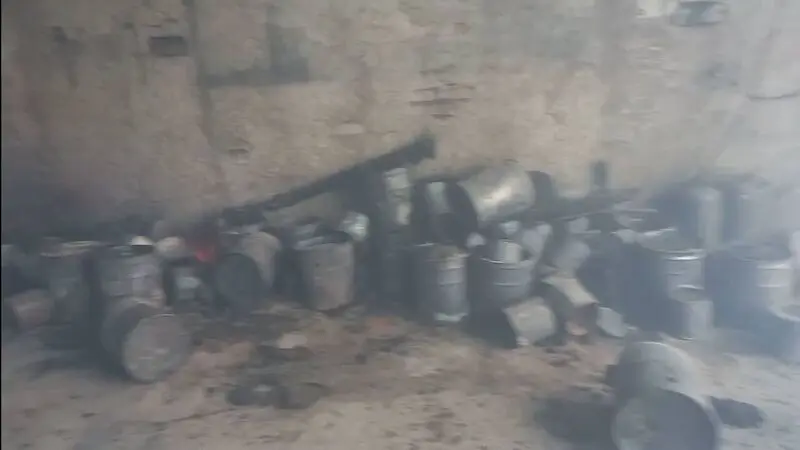 آتش سوزی چهاردانگه