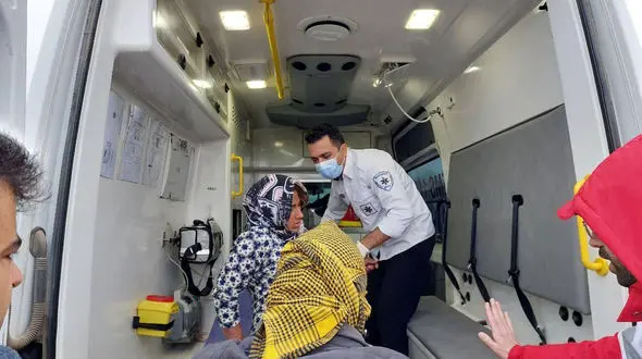 اورژانس فرشته نجات جان یک مادر عشایر شد + فیلم