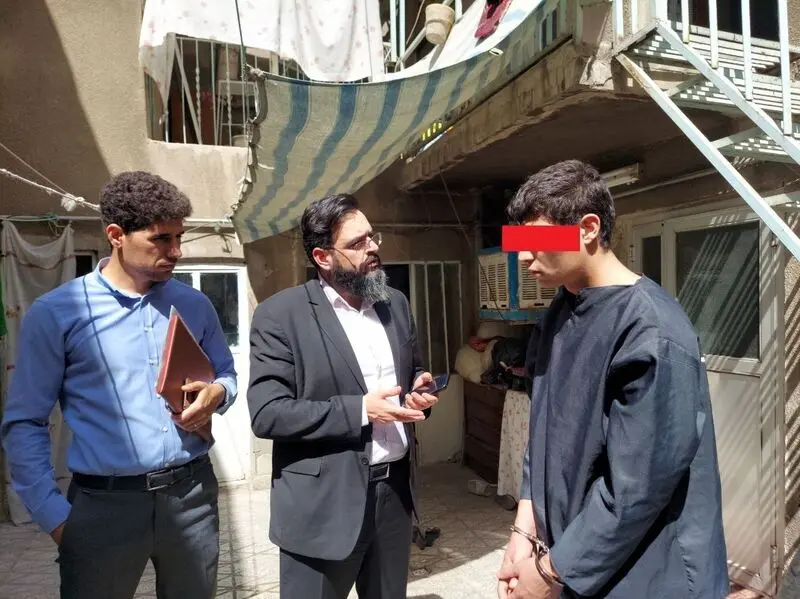 بازسازی صحنه قتل