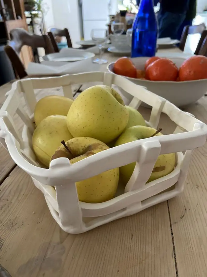 قیمت میوه خوری سرامیکی پایه دار