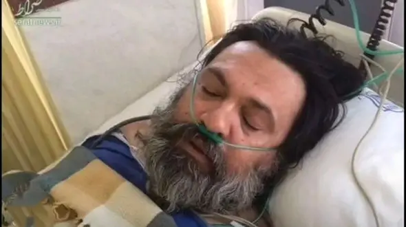 فیلم جگرسوز از لحظه نوشتن وصیت نامه توسط رضا ایرانمنش در بیمارستان / لحظات درد کشیدن آقای بازیگر محبوب روی تخت بیمارستان / دعایش کنید