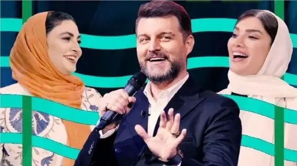 فیلم آواز شاد / مریم مومن و متین ستوده دوتایی تو تی وی برا شوهریاشون میخونن ندونی کی بهتره  