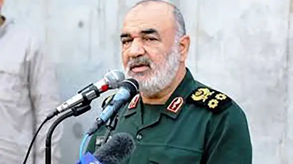 فرمانده کل سپاه به محل سانحه بالگرد رئیسی رفت