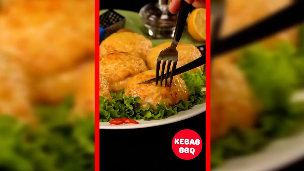 فیلم آموزش درست کردن سینه مرغ مغزدار با استفاده از ملاقه