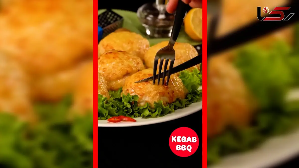 فیلم آموزش درست کردن سینه مرغ مغزدار با استفاده از ملاقه