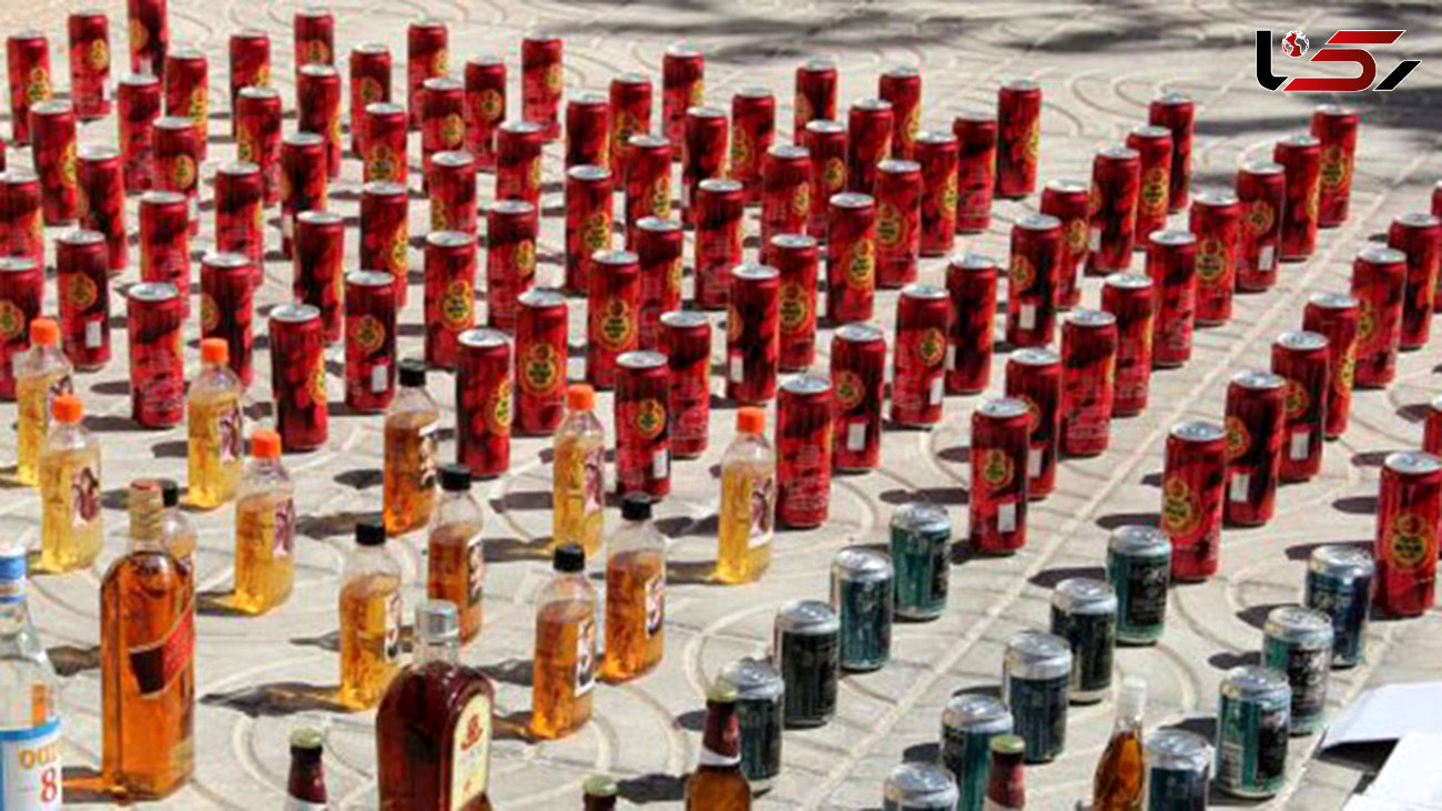 کشف ۵۵۰ قوطی مشروبات الکلی در قشم