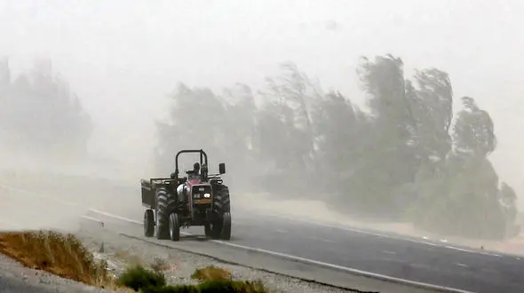 هشدار قرمز برای احتمال توفان در کرمان