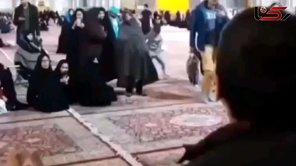 فیلم آواز باشکوه و  جگرسوز پسر بچه در حرم ! /  با آه و درد قربون کبوترهای حرمتو خواند  !