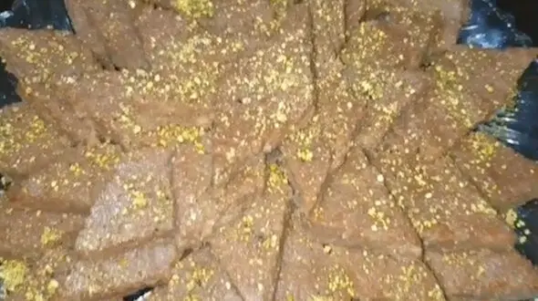 طرز تهیه حلوای گردو + فیلم 