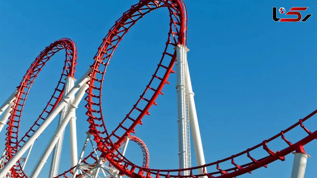 اوج هیجان و سرعت در ترن هوایی / آیا شما جرأت سوار شدن دارید؟