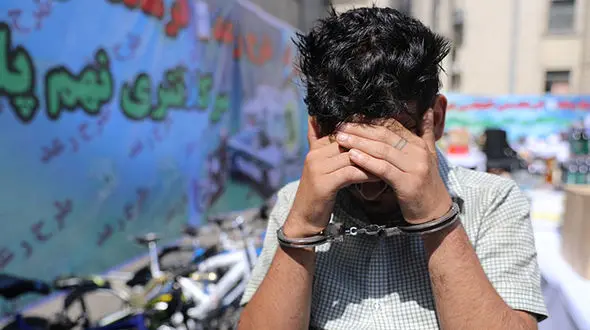 دزد دوچرخه های تهران احمقانه فکر می کرد + فیلم گفتگو