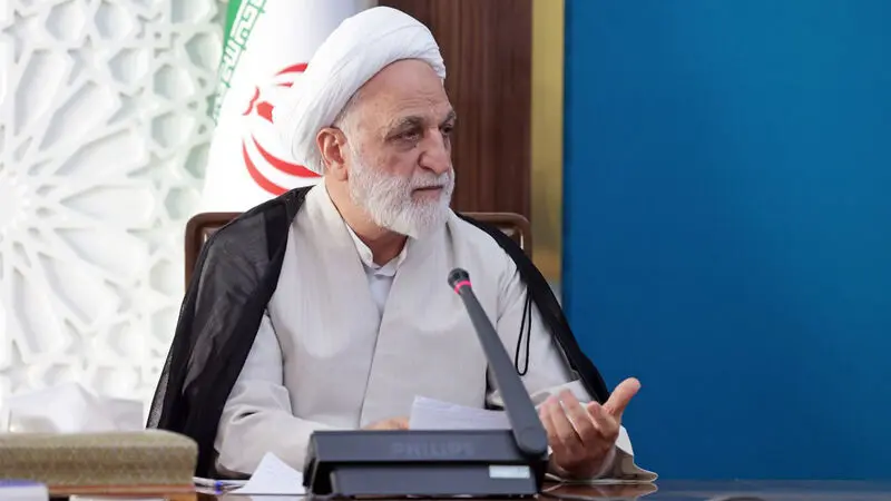 نشست مسعود پزشکیان رییس جمهور و حجت الاسلام محسنی اژه ای رییس قوه قضائیه هم‌اندیشی با اعضای مجمع کارآفرینان ایران