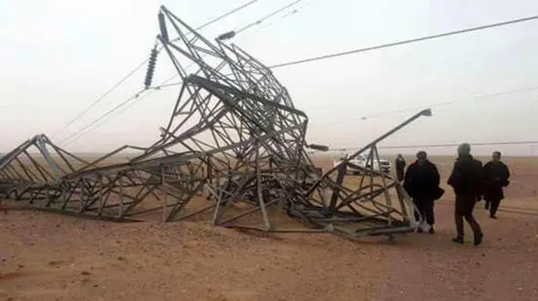  طوفان برق صادراتی ایران به هرات را قطع کرد