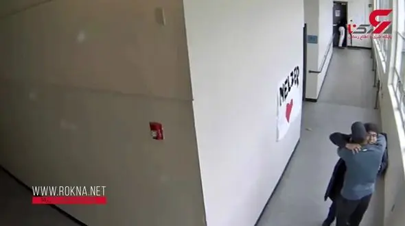 اقدام فداکارانه یک معلم با دانش آموز مسلح + فیلم / امریکا