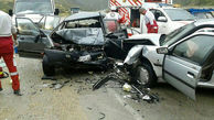 تصادف در جاده سروآباد به سنندج یک کشته بر جا گذاشت