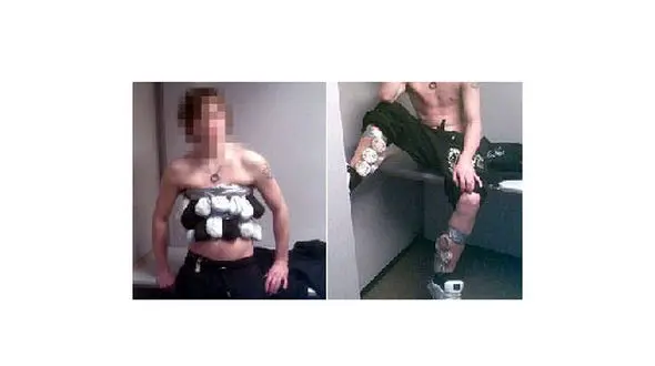 جاسازی 14 مار پیتون در جوراب زنانه+عکس