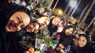 سلفی یادگاری کیمیا علیزاده با بازیگران زن ایرانی در  مراسم تجلیلش!  +عکس 