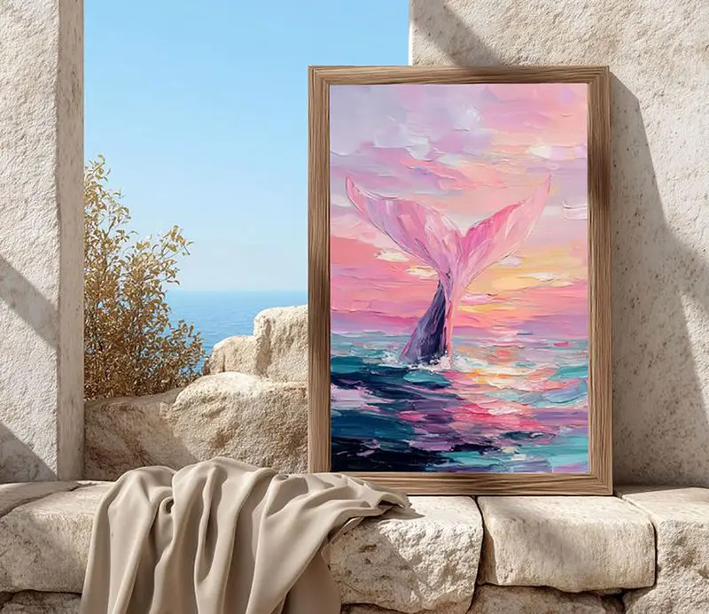 تابلو نقاشی طبیعت جدید