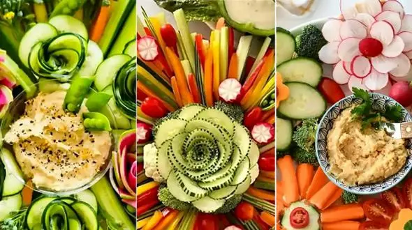 تزیین سالاد به سبک‌های جدید: مدرن و شیک مثل اینستاگرام