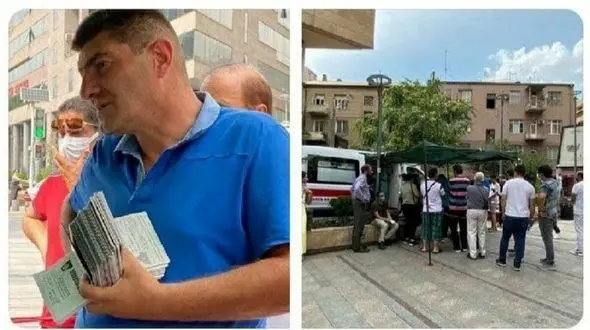 ماجرای هجوم ایرانی ها برای تزریق واکسن در ارمنستان 