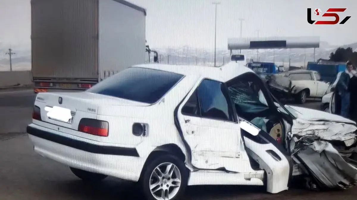 رانندگی مرگبار نوجوان 16 ساله / سرنشین از خودرو به بیرون پرتاب شد