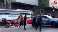 صحنه ای وحشتناک که راننده شاسی بلند در خیابان رقم زد! + فیلم 