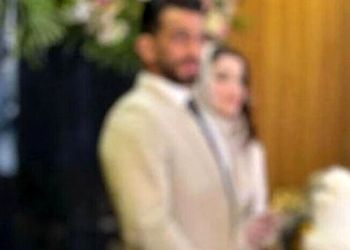 نگاهی به دیزاین شیک و زیبای سفره عقد حسن یزدانی با همسر آذری زبانش و رونمایی از گل آرایی جذاب با اول اسم عروس و داماد+عکس