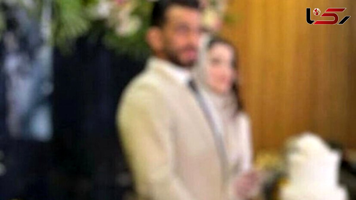 نگاهی به دیزاین شیک و زیبای سفره عقد حسن یزدانی با همسر آذری زبانش و رونمایی از گل آرایی جذاب با اول اسم عروس و داماد+عکس