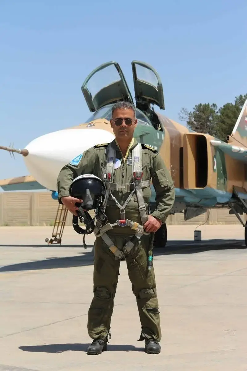 The martyrdom of one of the pilots of the Iranian Army's Sukhoi 24