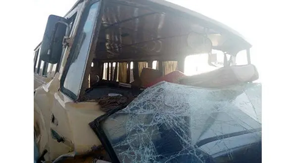 14 زخمی در تصادف مینی بوس زائران عراقی