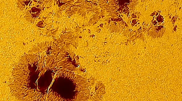 ثبت عکس های خارق العاده از خورشید 