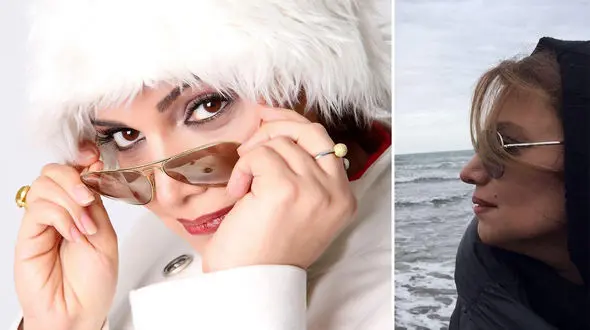 الهام پاوه نژاد با استایل خاص و برفی + عکس