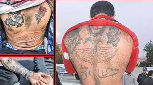 خالکوبی معیاری برای مجرمیت یا شهرت؟