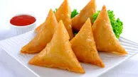 آموزش سمبوسه پیتزایی خوشمزه در خانه + فیلم 